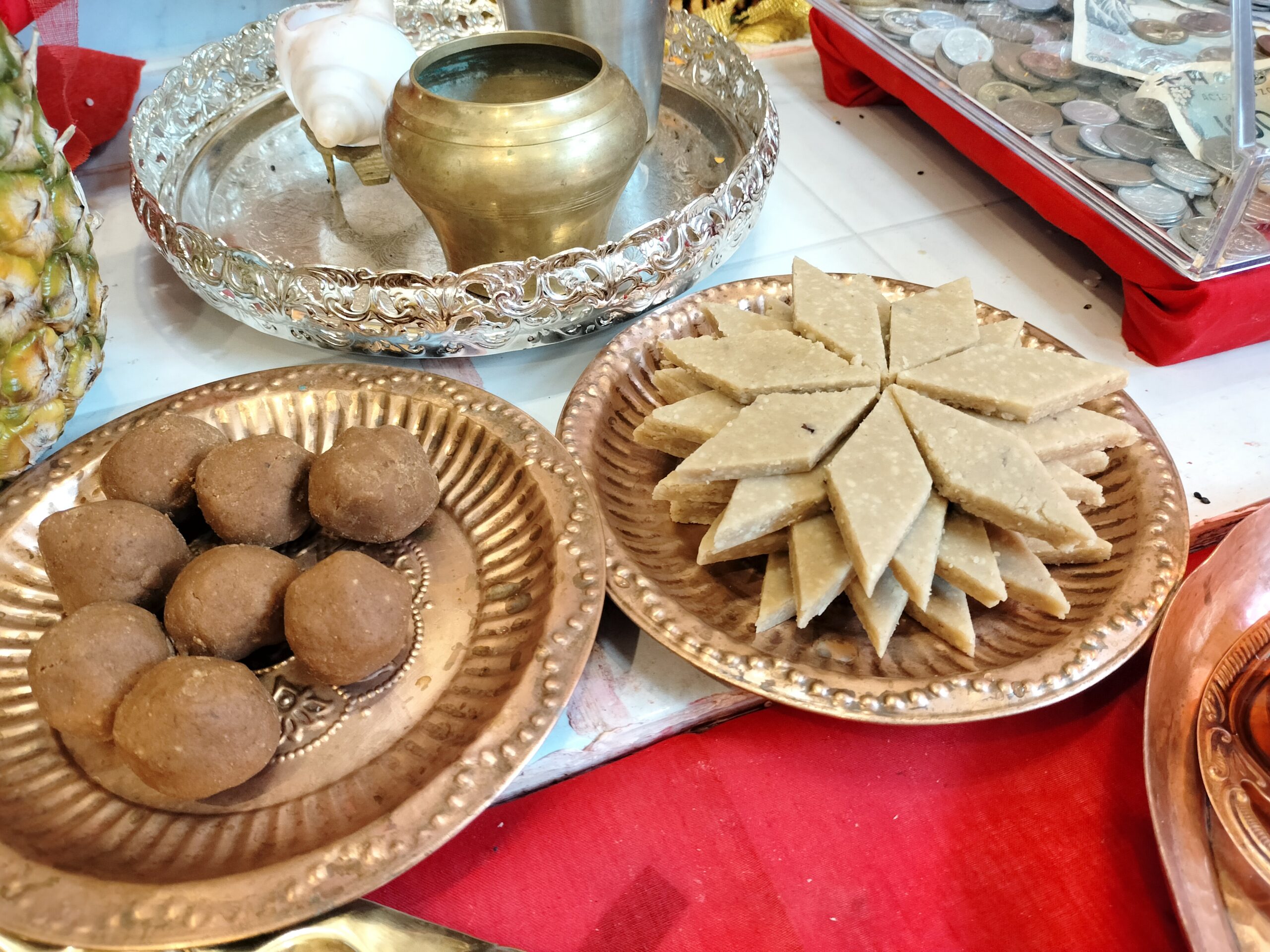 4月プールナ料理教室ギー＆スィーツ