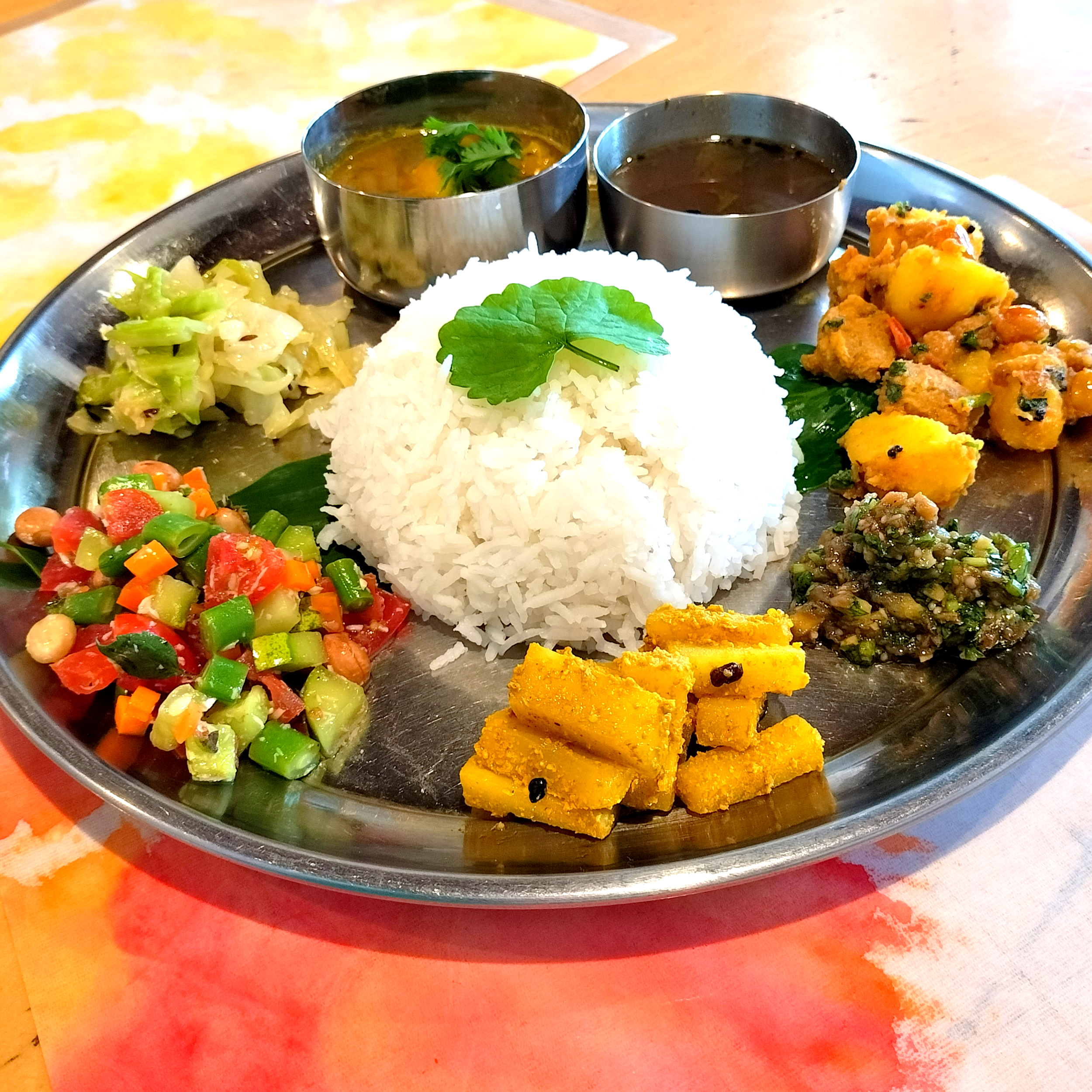 精進インド料理教室　夏に爽やかな酸味